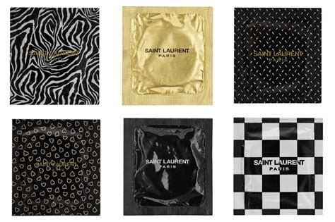 yves saint laurent condoms.